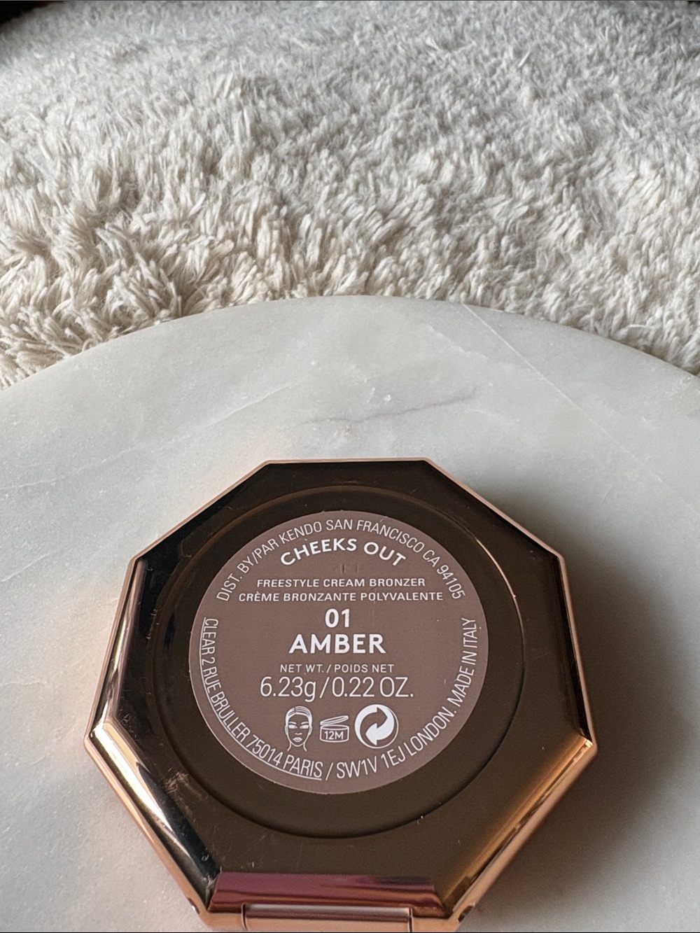 Fenty Beauty 01 AMBER Cream Bronzer - Picture 2 of 3